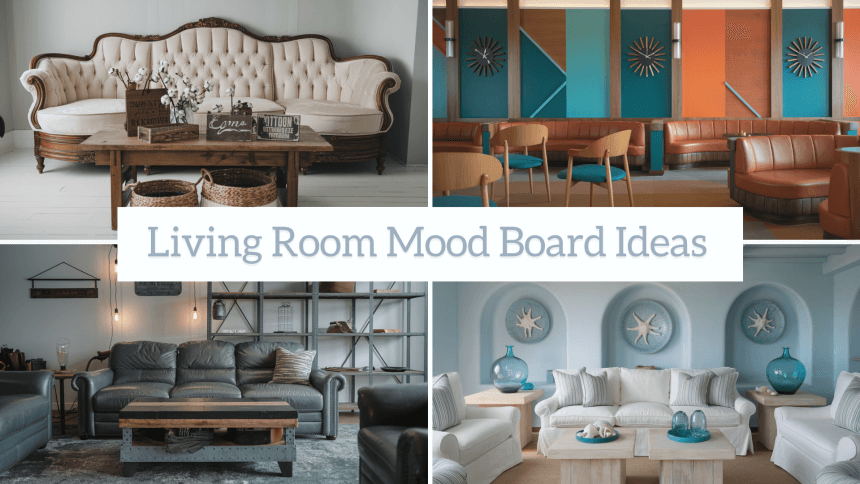 living room mood board