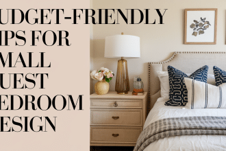 small guest bedroom ideas on a budget